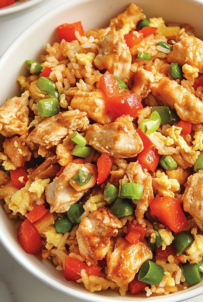 japanese chicken fried rice