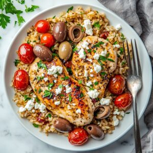mediterranean chicken rice recipe​