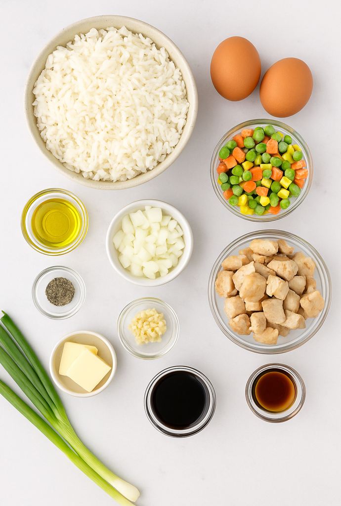 benihana chicken fried rice recipe ingredients