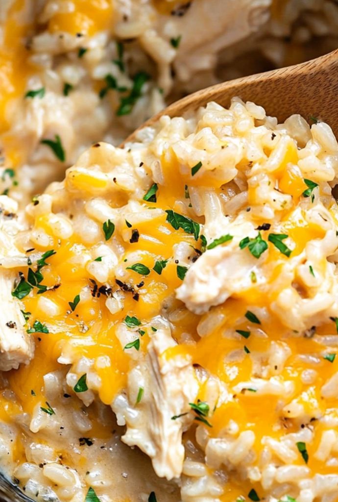chicken and rice crockpot