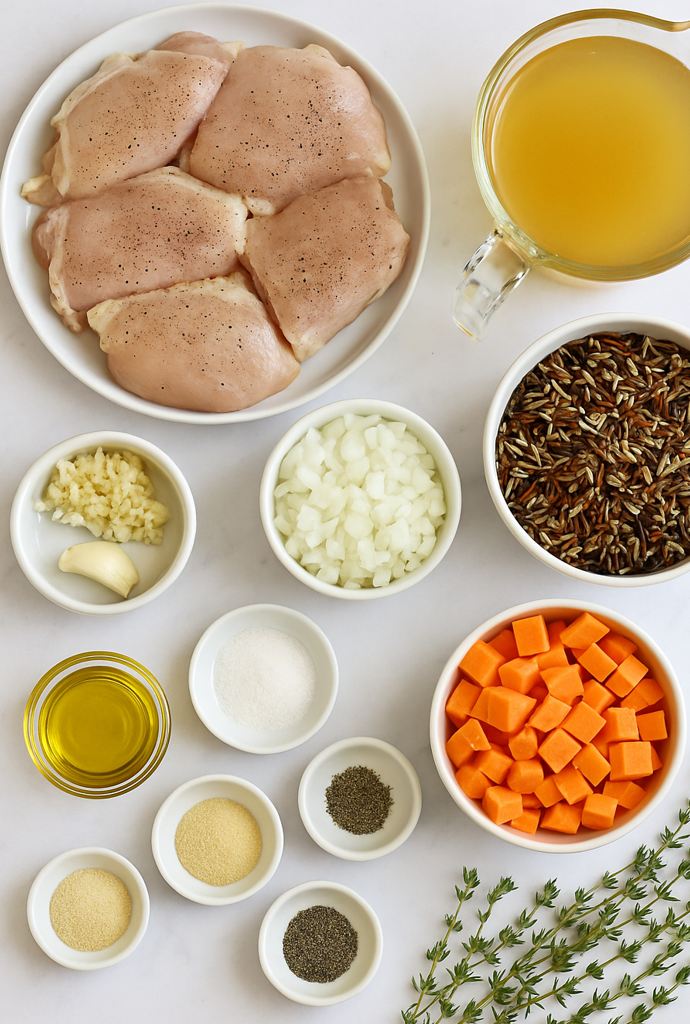 chicken and wild rice recipe ingredients