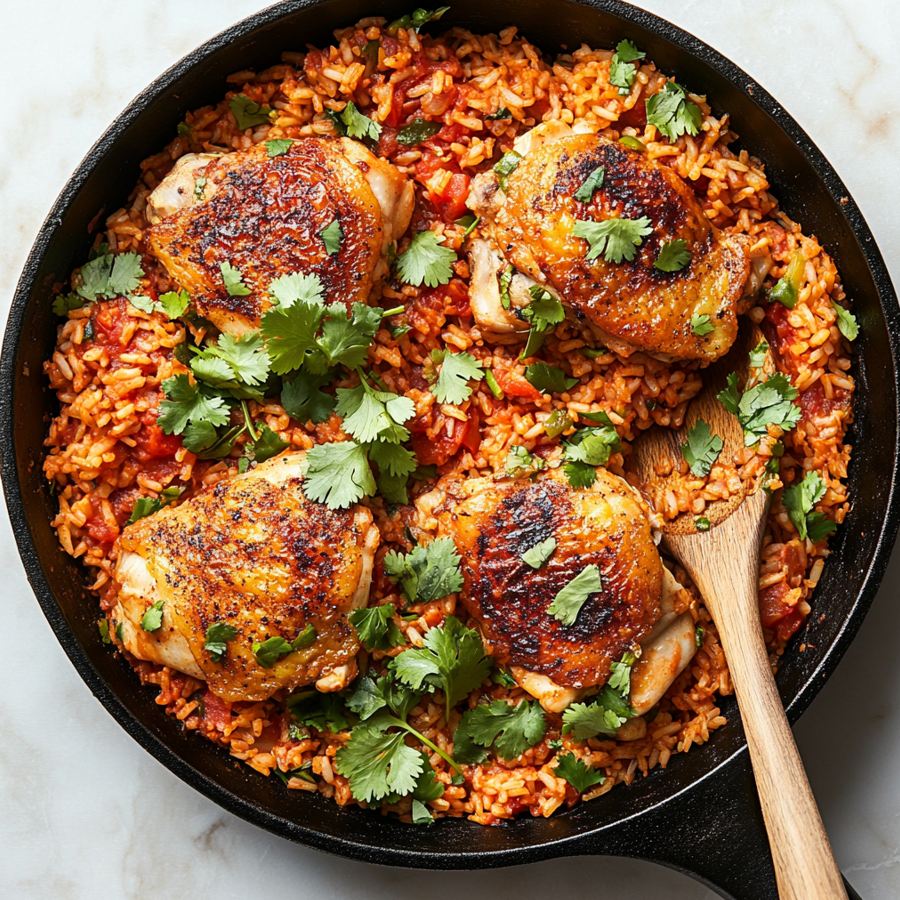 chicken red rice​
