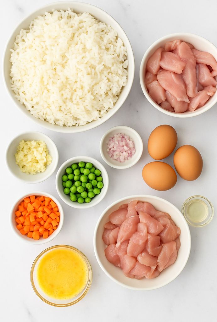 chinese chicken fried rice ingredients