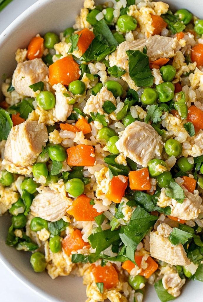 healthy chicken and rice