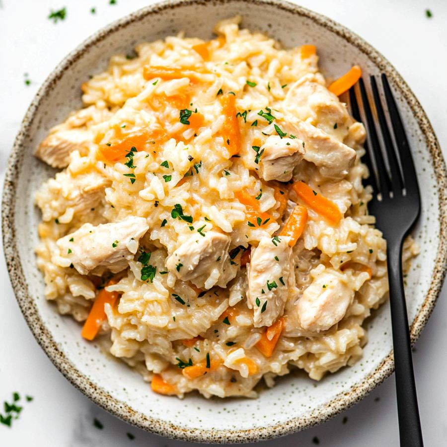 instant pot chicken and rice