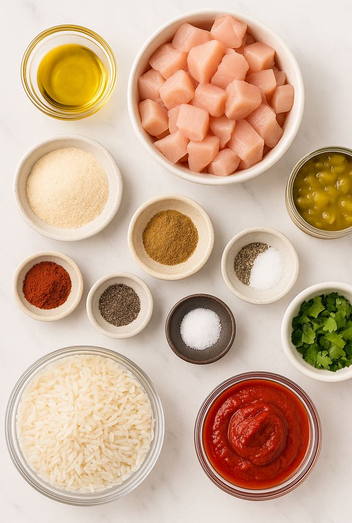 mexican chicken and rice recipe ingredients