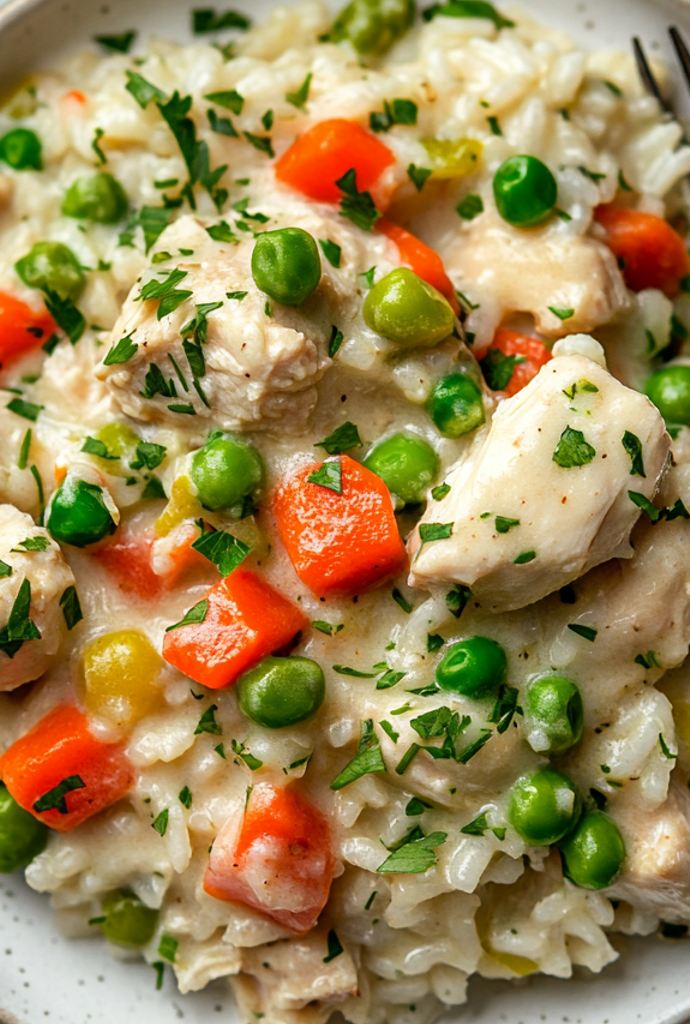 slow cooker chicken and rice recipe