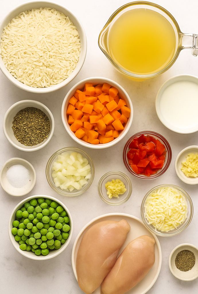 slow cooker chicken and rice recipes ingredients​