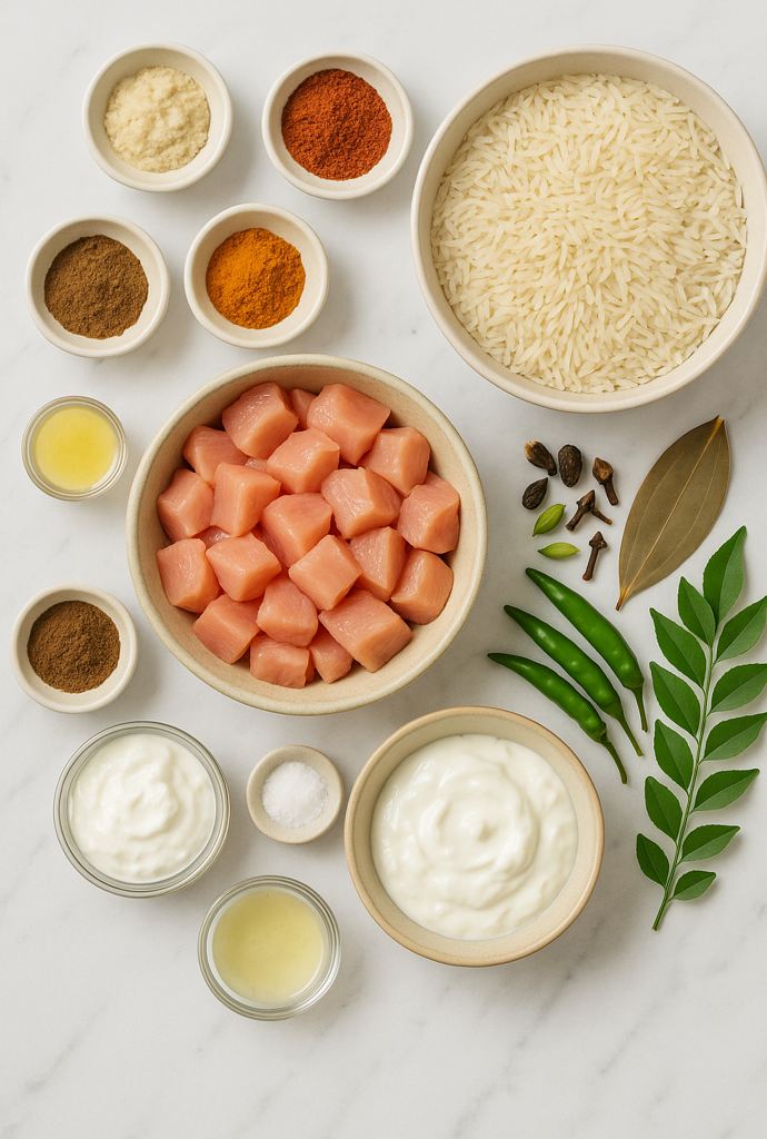 vijayawada chicken biryani ingredients