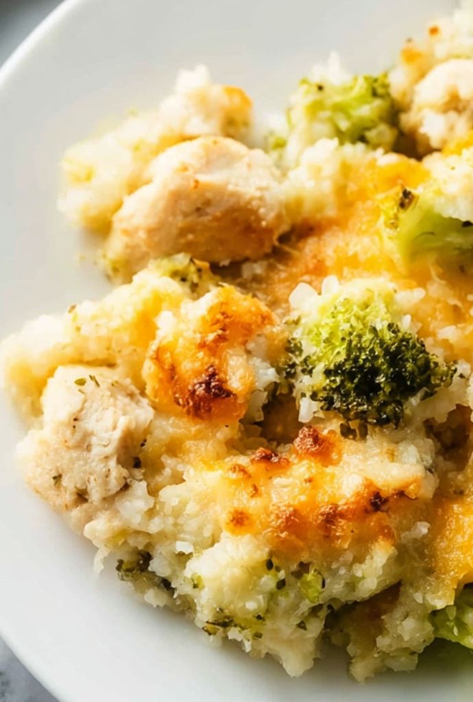 chicken and cauliflower rice casserole recipe