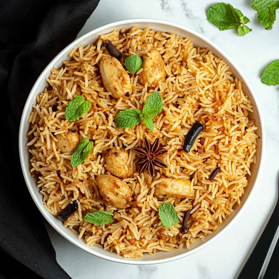 chicken pulao recipe