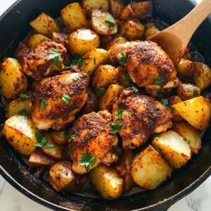 chicken rice potatoes
