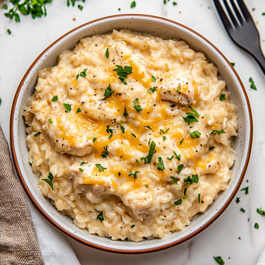 dreamy chicken and rice