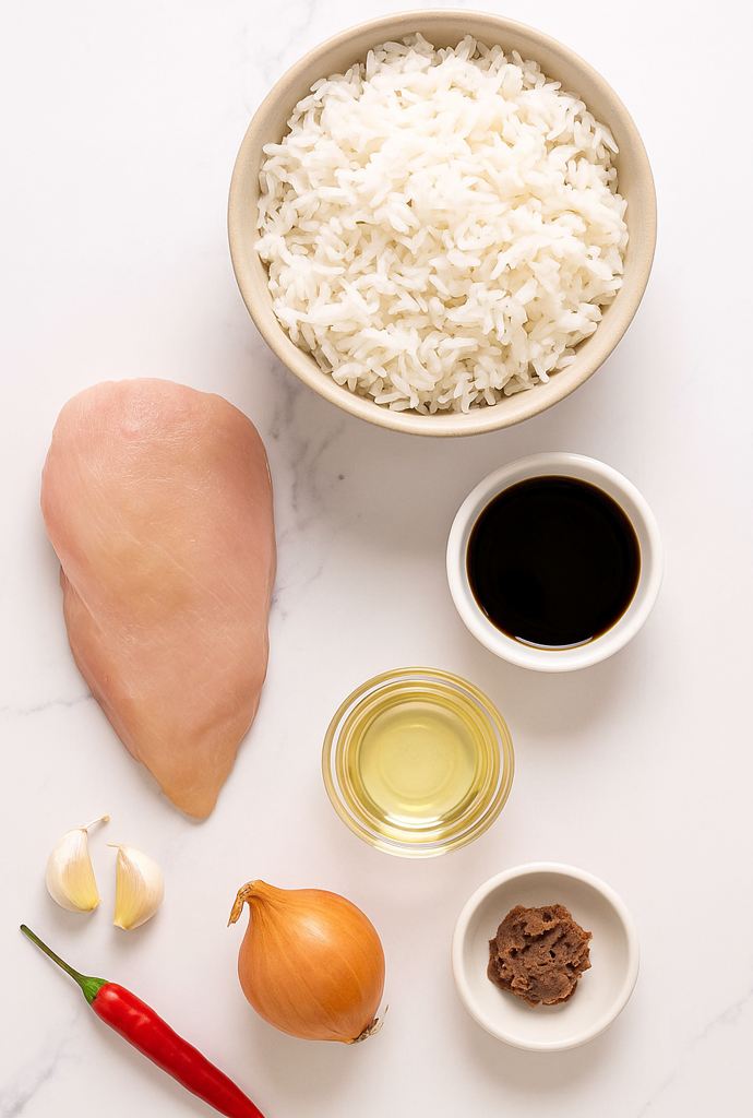 indonesian chicken fried rice ingredients