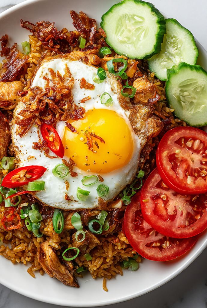 indonesian chicken fried rice recipe