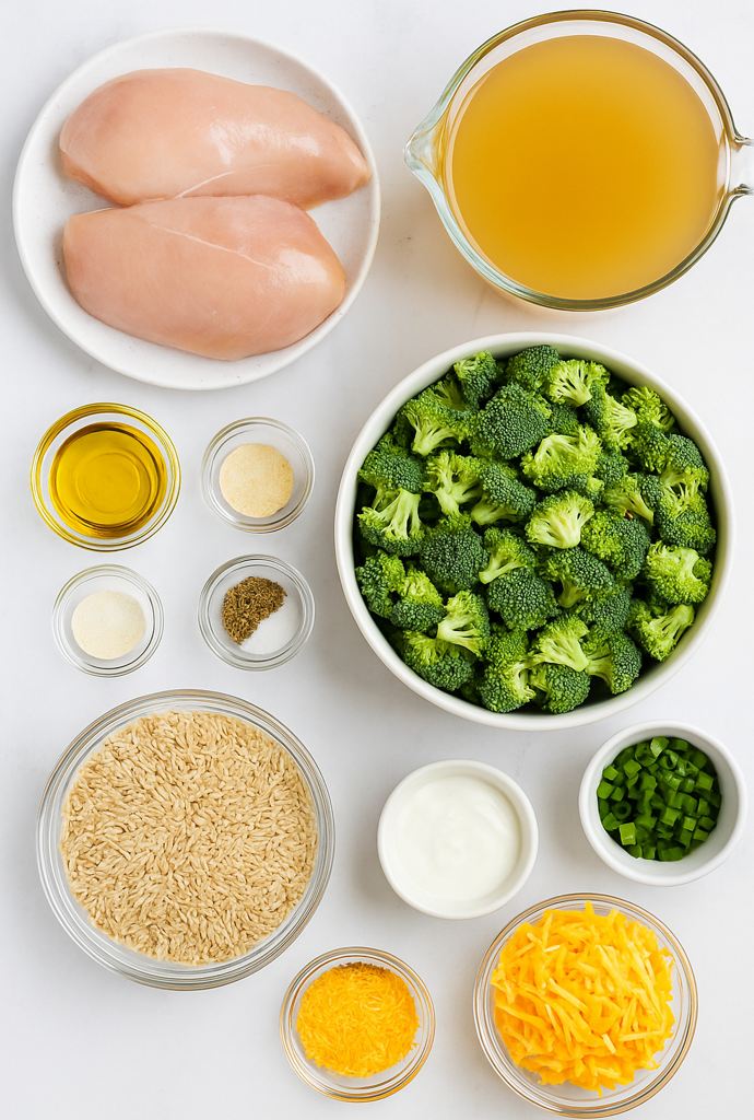 low fat chicken and rice ingredients