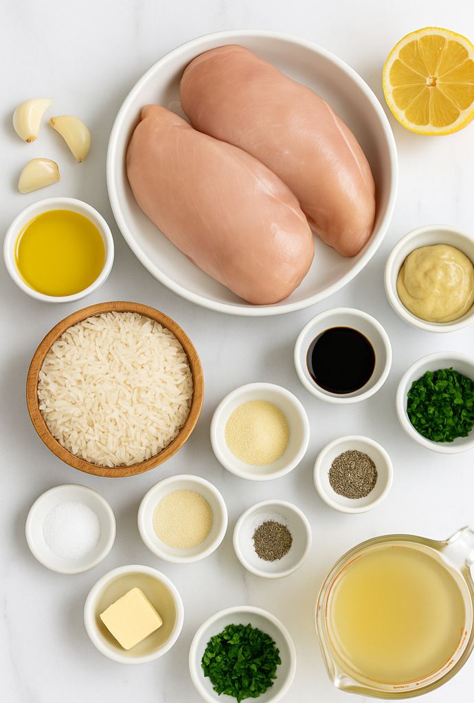 rice grilled chicken​ ingredients