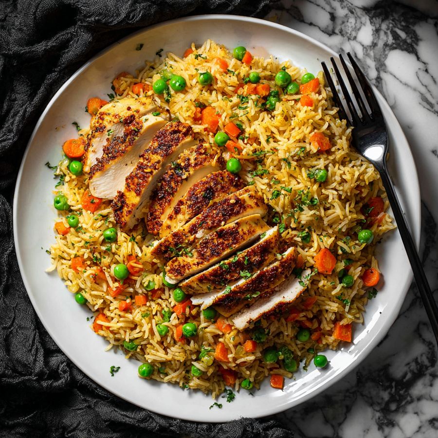 syrian chicken and rice