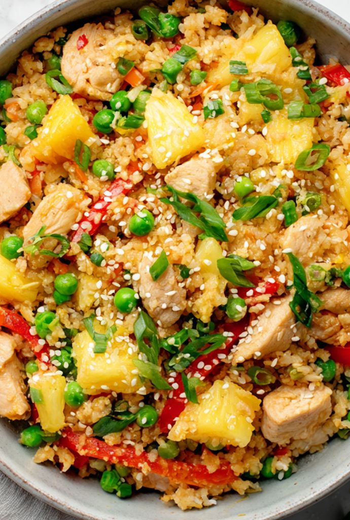 chicken and pineapple fried rice recipe