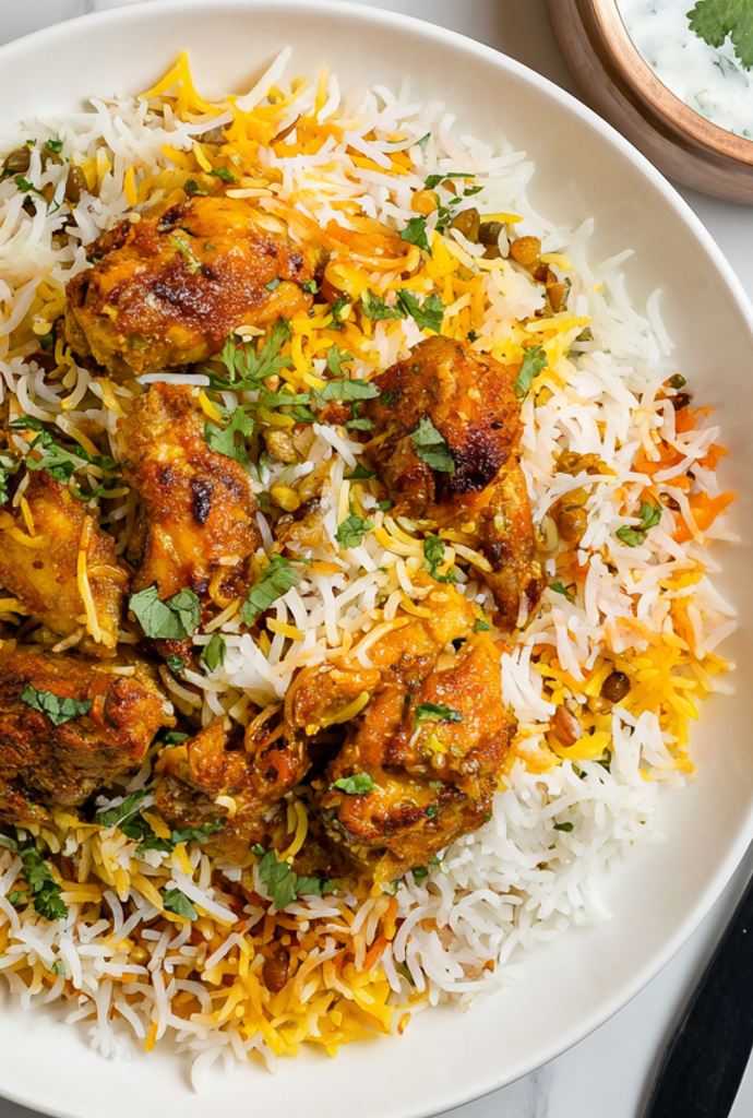 chicken dum biryani recipe