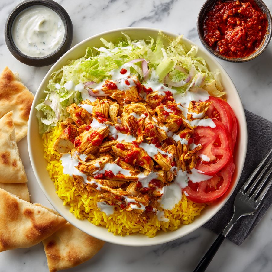 chicken over rice halal