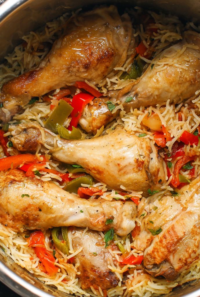 dreamy instant pot chicken and rice recipe