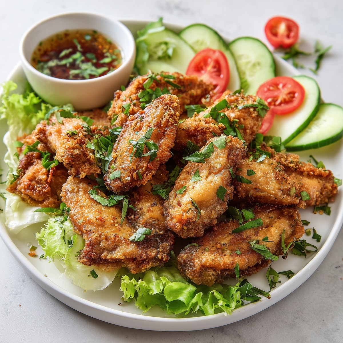 frozen chicken wings in air fryer