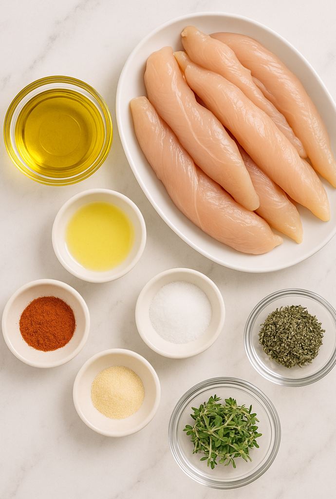 grilled chicken tenders ingredients