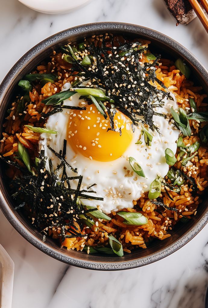 kimchi chicken fried rice recipe