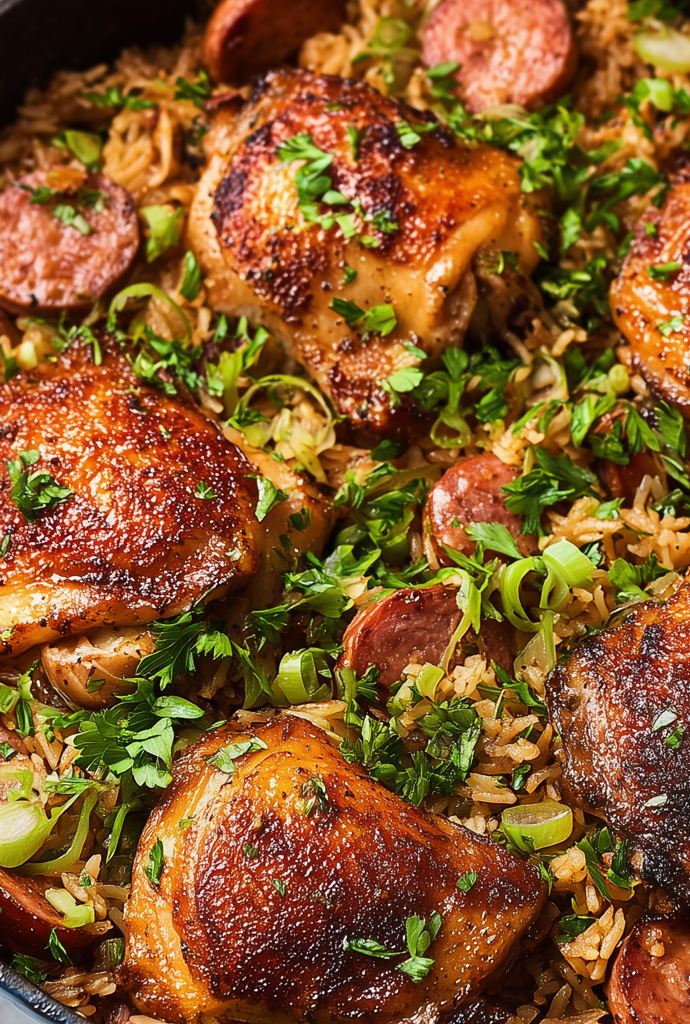 One-Pot Chicken and Dirty Rice Recipe