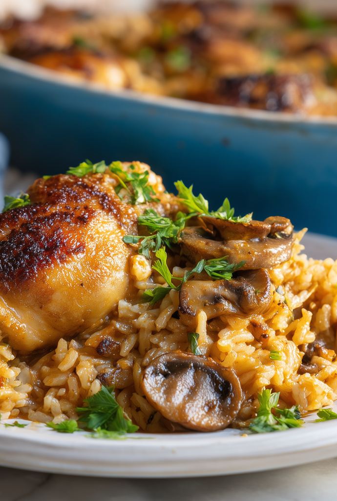 Stick of butter chicken and rice recipe
