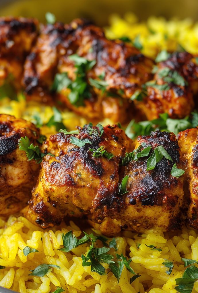 Za'atar chicken and rice recipe