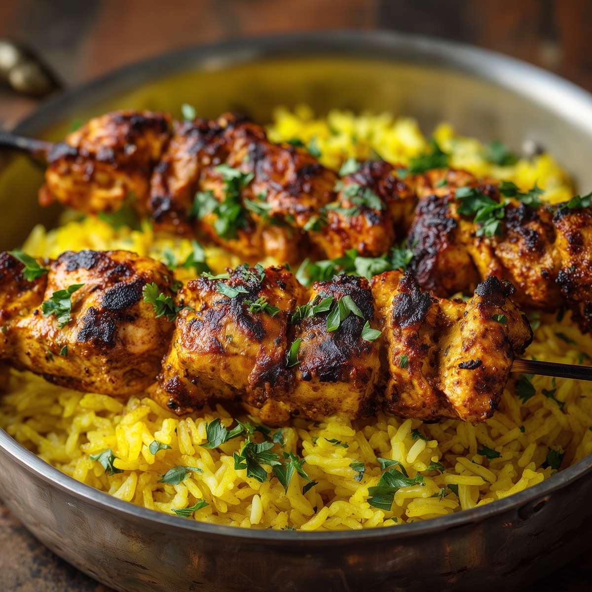 Za'atar chicken and rice