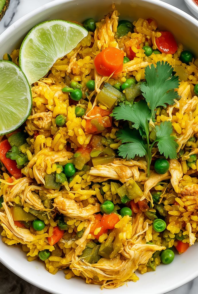 Arroz Con Pollo Colombiano Recipe