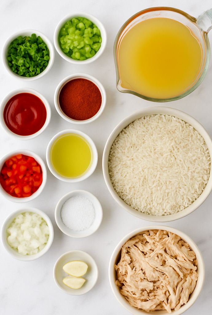 Arroz con pollo Costa Rica ingredients
