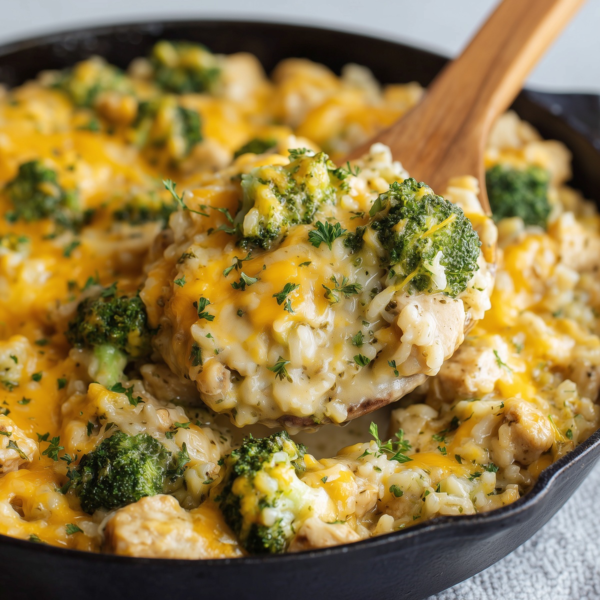 Chicken broccoli rice casserole