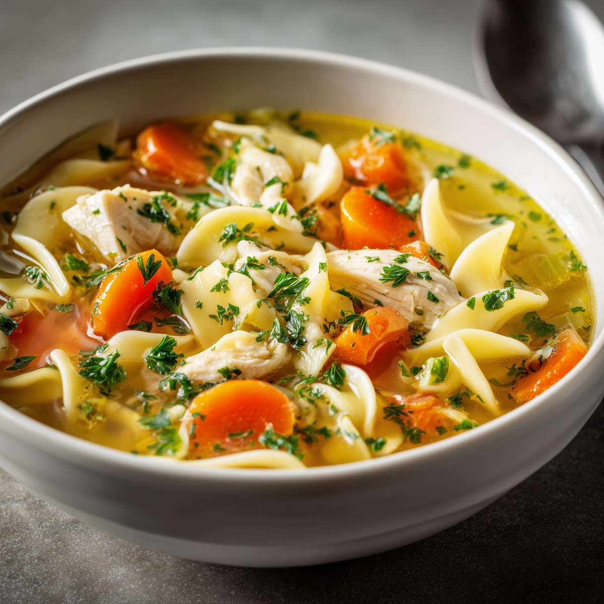 Chicken noodle soup recipe