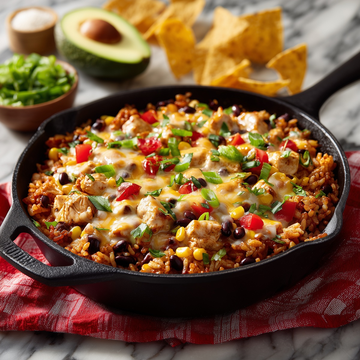 Tex-mex chicken and rice