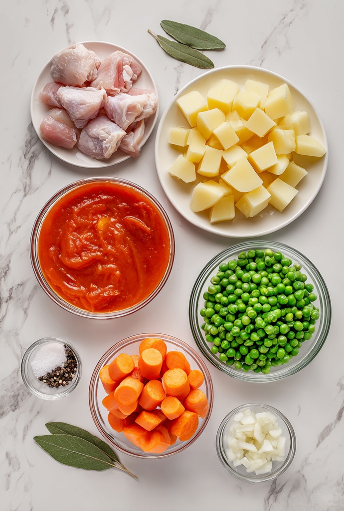 Chicken Afritada Recipe Ingredients