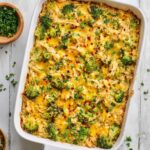 Healthy Chicken Broccoli Rice Casserole