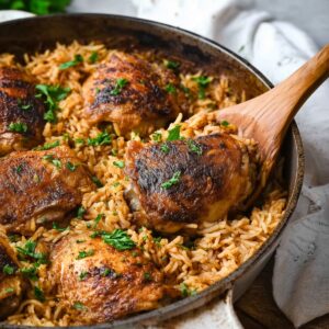 Paprika Chicken and rice Bake