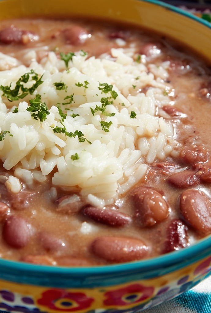 Popeyes Red Beans and Rice Recipe Dish
