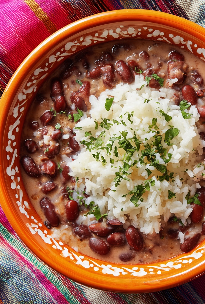 Popeyes Red Beans and Rice Recipe Ingredients