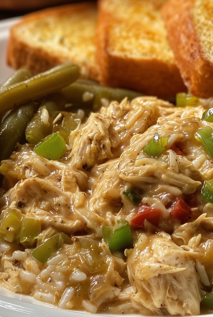 Smothered Chicken and Rice Recipe