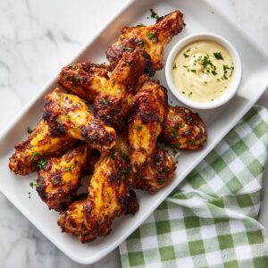 Crispy Smoked Chicken Wings Ingredients