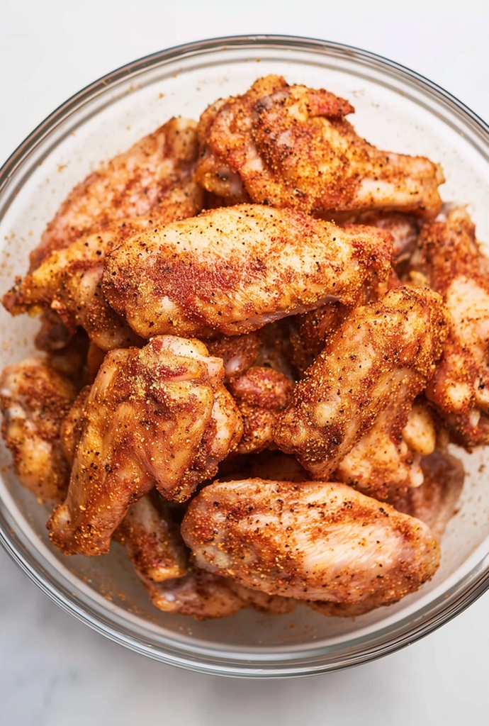 Crispy Smoked Chicken Wings Ingredients