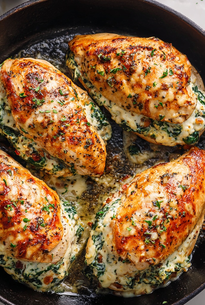Baked Stuffed Chicken Breast Recipes Dish