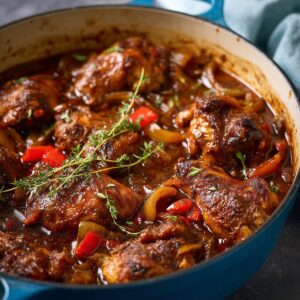 Brown Stew Chicken