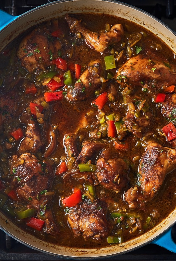 Brown Stew Chicken Recipe