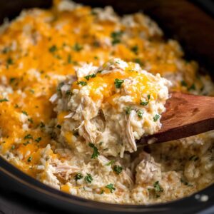 Crockpot Chicken Thighs and Rice